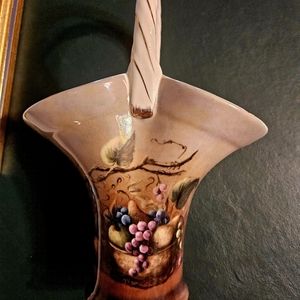 Vinyard blessings hand painted ceramic vase